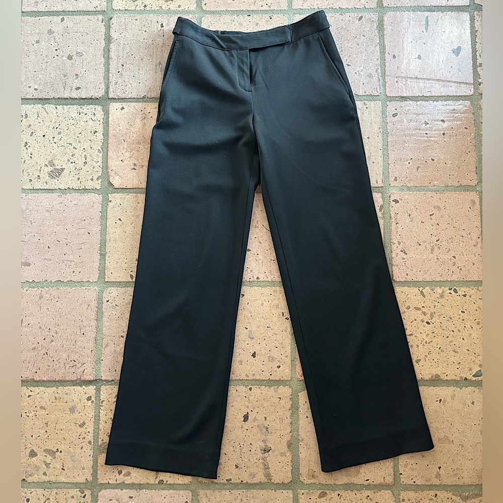 Vintage Max Studio Black Wide-Leg Trousers